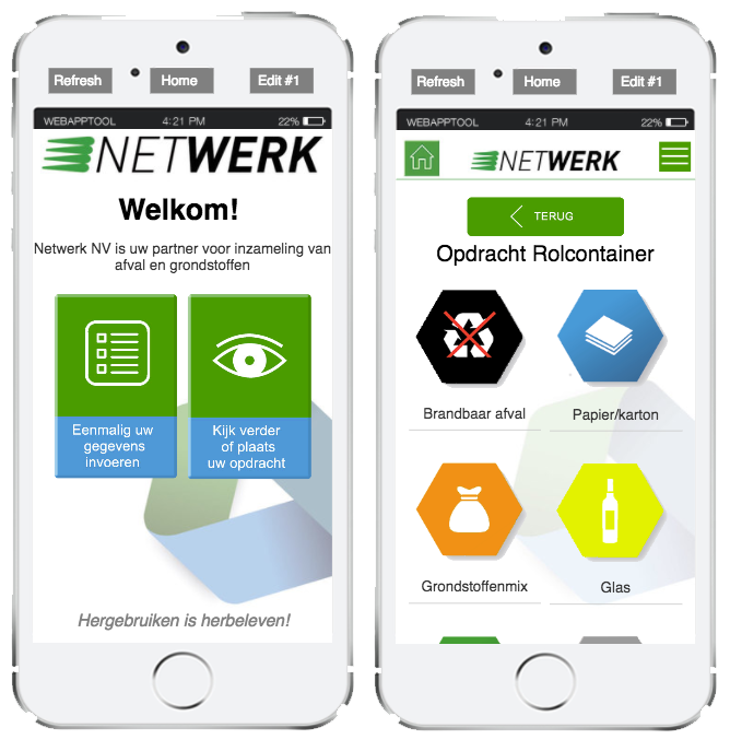 netwerk app
